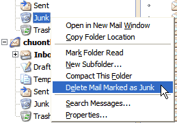 Delete Junk Context Menu